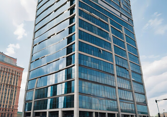 Modern Business Center Building Details In Moscow City District Date Back To June 28, 2020.