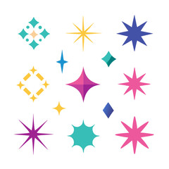 Obraz premium set of stars