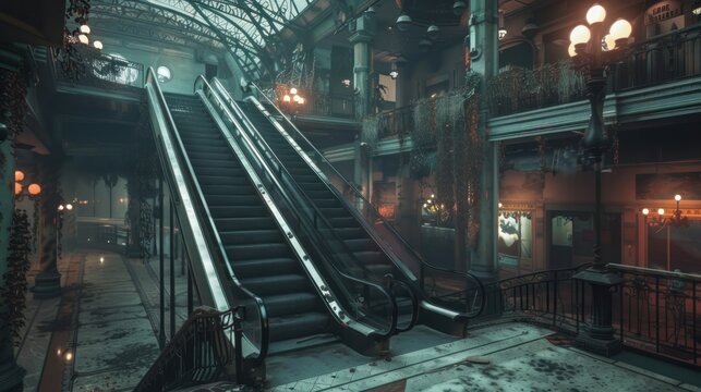 Abandoned Arcade: A Haunting Glimpse into a Forgotten Era