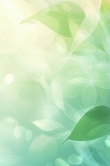 Airy Spring Background with Pastel Floral Elements for Minimalist Seasonal Design