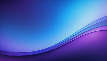 Obraz premium Smooth Blue Purple Background With Noise Texture And Color Gradations.