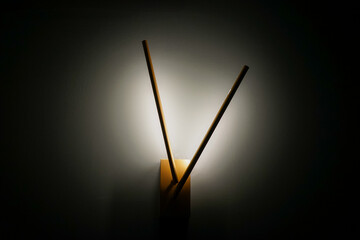 Minimalistische Wandlampe mit elegantem Lichtdesign in Siófok, Ungarn