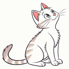 illustration of a cat