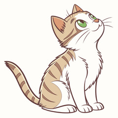 illustration of a cat