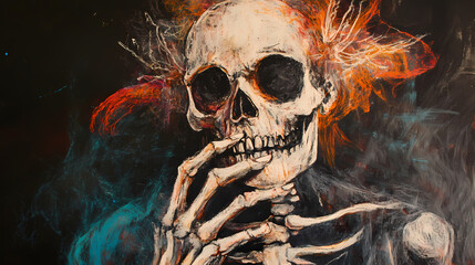 Pastel all hallows' eve. Hallowed. Illustration