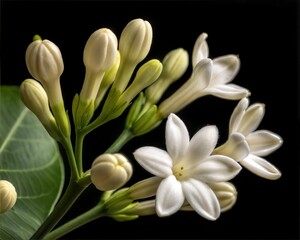 Obraz premium white frangipani flower