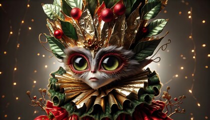 "Reinos Navideños: Encanto de Poinsettias"