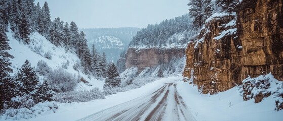 Majestic ice-capped mountains and floating icebergs reflect in calm blue waters at dawn in a serene arctic landscape