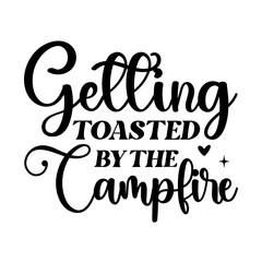 Camping Saying SVG Design