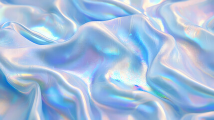 Obraz premium Blue opal fabric pattern. opalescent. Opal. Illustration