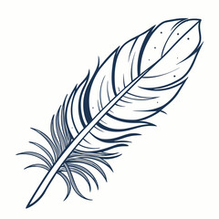 Obraz premium illustration of a feather