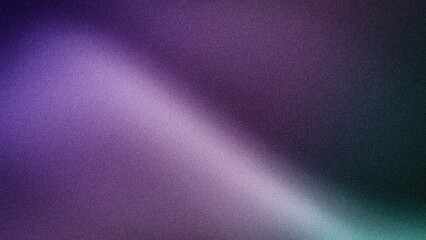 Abstract gradient background featuring elegant blends of purple, pink, and dark teal tones with a grainy texture, ideal for modern creative designs and wallpapers