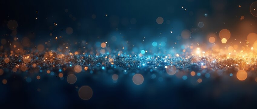 Abstract digital background with vibrant gradient colors and dynamic light effects