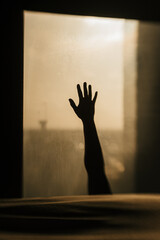 silhouette of a person