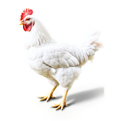 Fototapeta premium chicken isolated on transparent background