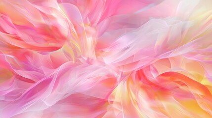 Fototapeta premium Swirling Tulip Motion Blur - Vibrant Colors in Serene Sunlight | Cheerful Floral Landscape Photography