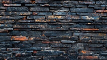Naklejka premium Rustic brick wall texture for architectural and interior design projects