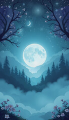 Sleeping Beauty, mindfulness theme, with white tones