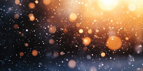 Snow Covered Ground Close Up