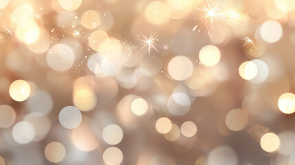 A radiant sparkler lights up the scene, with a blurred festive background featuring subtle gradients of warm golden tones and soft hints of holiday bokeh lights.