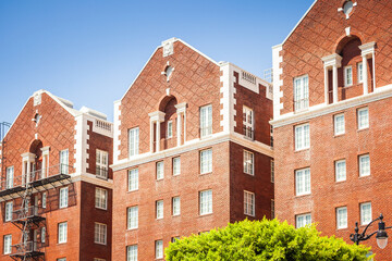 The Christie Hotel is a historic building in Georgian Revival style in Hollywood, California.