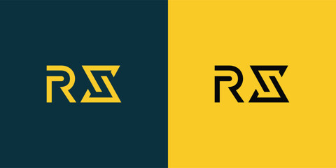 RX abstract  minimalist letters Logo Monogram. It is a minimalist logo, this logo is made by combining two letters