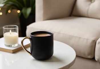 Obraz premium coffee on a bed