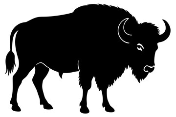 Buffalo Silhouette vector illustration