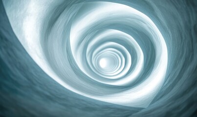 Obraz premium Abstract Swirling Tunnel