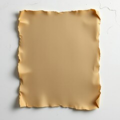 Distressed paper texture canvas with worn edges and tears , weathered, distressed, crinkled