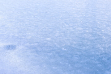 Natural texture of ice, frozen lake  as  background.