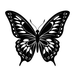 Butterfly Silhouette vector illustration