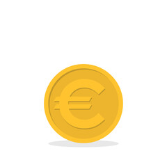 Euro coin, format PNG