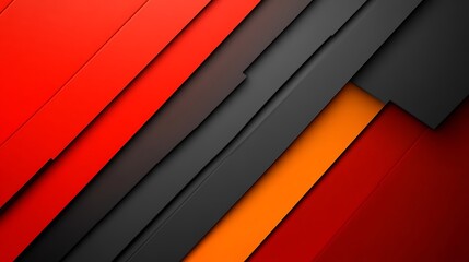 Obraz premium Abstract Red Black Orange Diagonal Lines Background