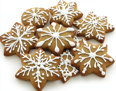 christmas gingerbread cookies - Powered by Adobe