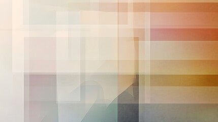Overlapping semi-transparent gradient rectangles forming a modern artistic abstract design
