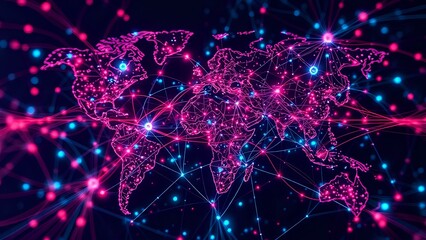 Connected Continents: Global Fiber Optic Network