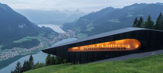 A normal looking house with an infinitely expansive interior  a marvel of architecture and design