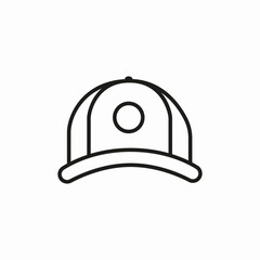 caP hat icon sign vector