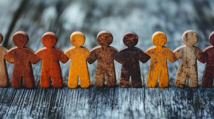 People unite into a group or business company. Perfect fit of teams. Searching new job candidates. Human resource management. Organization of work and distribution of responsibilities. Cooperation.