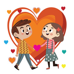 Valentine Day Sticker
