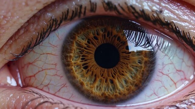 Close-up of a person's eye