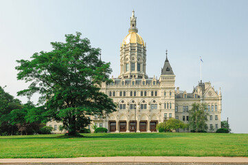Obraz premium Connecticut State Capitol in Hartford