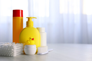 Adorable and delightful Baby Bath Essentials in a cheerful and bright shade 