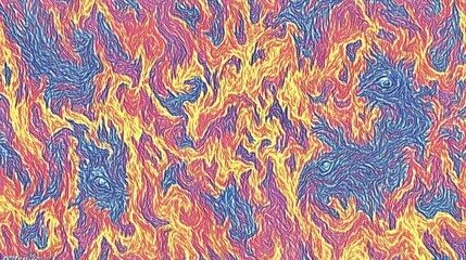 pattern with flowers