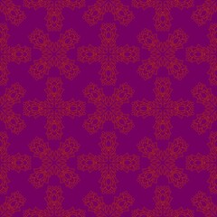 Abstract floral seamless flowers pattern for wrapping paper and fabrics and kids