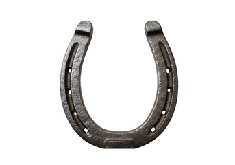 horseshoe isolated on white