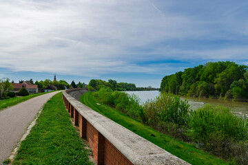 The River Tisza near Csongrad