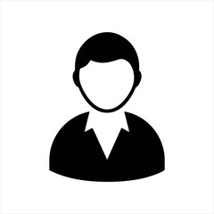 Set of doctor avatar logo vector illustration silhouette clipart icon