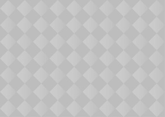 銀色の菱形模様の背景イラスト
